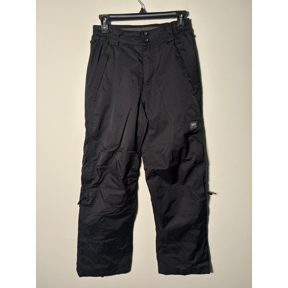 Helly Hansen Helly Tech Ski Pants Small Black Insulated PrimaLoft Snowboard